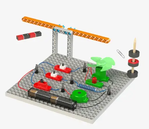 ELECTROMAGNETIX- ROBOTICS FOR KIDS  SPECIFICATION No. of Parts- 43 Models- 30